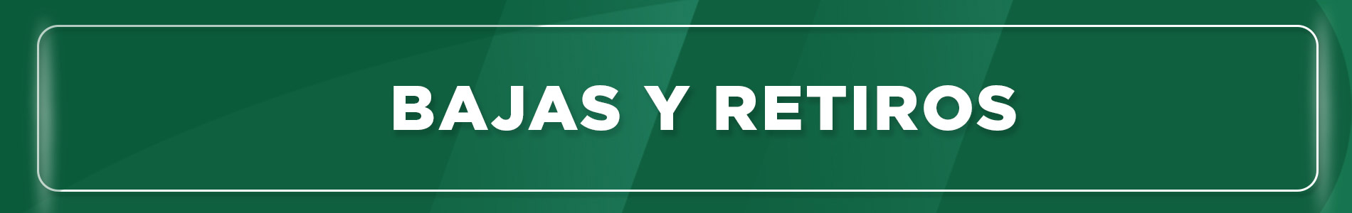 Bajas y Retiros